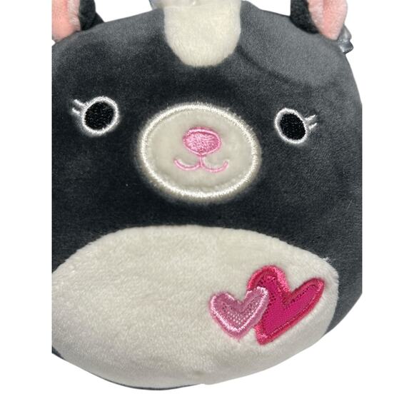 Squishmallows Selma The Black Skunk Valentine Squad 5” Plush Toy NWT 2022 - Picture 8 of 8
